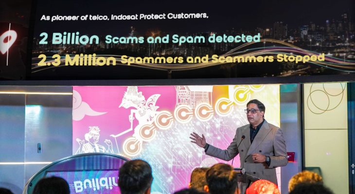 Indosat Lindungi 100% Pelanggan dari Spam dan Scam, 2 Miliar Ancaman Dihadang