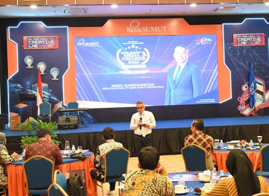 Bank Sumut Apresiasi Insan Pers di HPN 2026, Gelar Media Awards Bertema Transformasi Ekonomi Digital