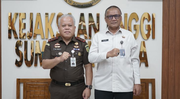 Kajati Sumut Terima Kunjungan Kanwil Pemasyarakatan dan Bapas Kelas I Medan