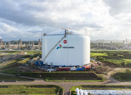 PGN Group Genjot Bisnis Global, Tangki LNG Arun F-6004 Resmi Siap Beroperasi