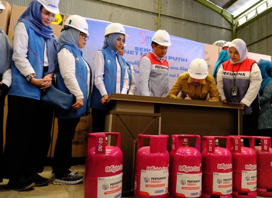Kolaborasi Pertamina, ESDM dan SERUNI Hadirkan Air Bersih serta 1.577 Bright Gas untuk Warga Pidie Jaya