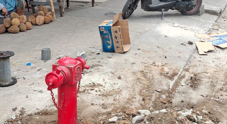 Permudah Kinerja Damkar, Perumda Tirta Uli Pasang Hydrant di Sejumlah Titik Strategis