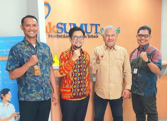 Bank Sumut Syariah Medan Ringroad dan FUPMI Jajaki Kerja Sama, Siap Gelar Bazar Halal di Manasik Akbar