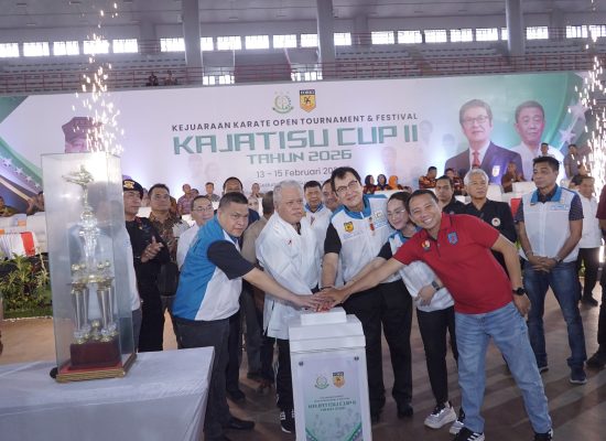 Buka Resmi Kejuaraan Karate Kajatisu Cup II 2026, Dr. Harli Siregar Tekankan Sportivitas dan Kejujuran Atlet