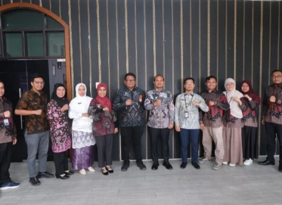 Wali Kota Mahyaruddin Salim Terima Audiensi Kepala BPS Kota Tanjungbalai