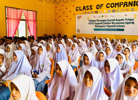 OJK Sumut Kick Off GERAKS 2026 di MAN Tapanuli Selatan, Perkuat Literasi Keuangan Syariah Pelajar