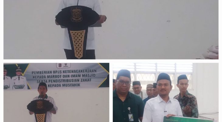 BAZNAS Kota Tanjungbalai Bagikan Kartu BPJS Ketenagakerjaan dan Bantuan ZIS untuk Masyarakat