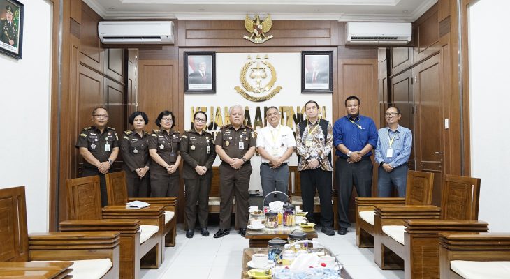 Direksi Bank Sumut Silaturahmi ke Kajati, Tegaskan Komitmen Good Corporate Governance