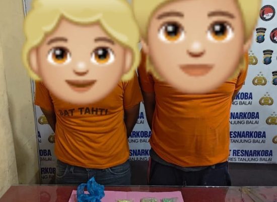 Sat Narkoba Polres Tanjungbalai Tangkap Dua Terduga, Sita Lebih 370 Butir Pil Ekstasi