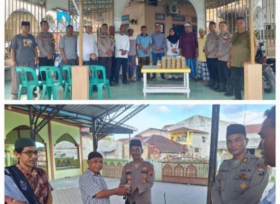 Wujud Kepedulian, Polres Tanjung Balai Sebar Ratusan Cup Takjil
