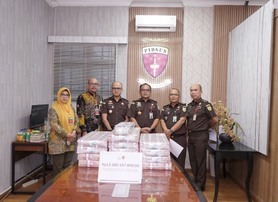 Penyidik Pidsus Kejati Sumut Amankan Pengembalian Kerugian Negara Rp13,18 Miliar