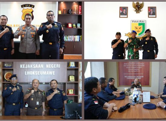 Kepemimpinan Baru Bea Cukai Lhokseumawe Perkuat Sinergi dengan APH Lewat Silaturahmi
