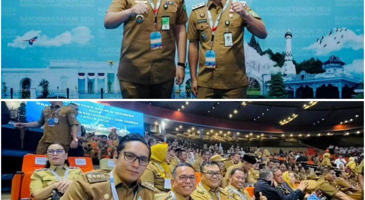 Rico Waas dan Zakiyuddin Hadiri Rakornas 2026, Perkuat Sinkronisasi Program Pusat dan Daerah