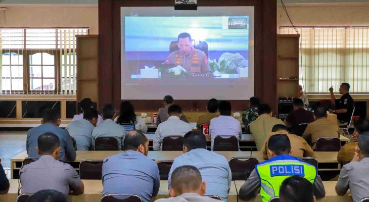 Wali Kota Wesly Diwakili Asisten Zainal dan Forkopimda Zoom Meeting Optimalisasi Pengamanan dan Pelayanan di Operasi Ketupat 2026