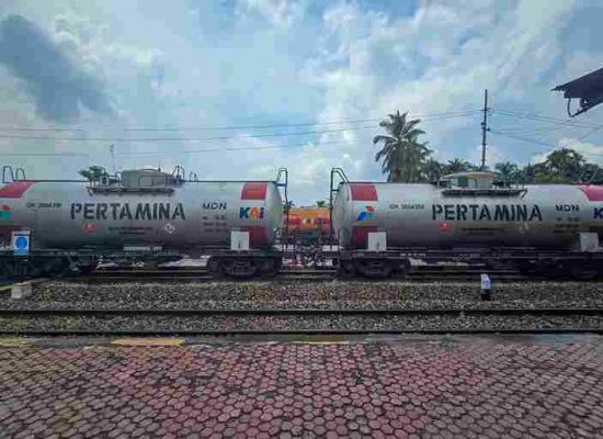 Jamin Kelancaran Mudik, KAI Divre I Sumut Kerahkan 327 Gerbong BBM