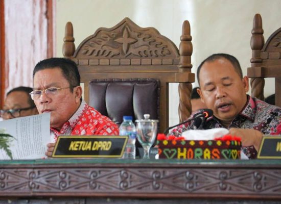 Wali Kota Wesly Setujui Dua Ranperda Inisiatif DPRD Pematangsiantar