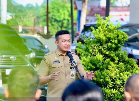 Bapenda Medan Gelar Apel Gabungan dan Halal Bihalal, Tekankan Percepatan Capaian PAD