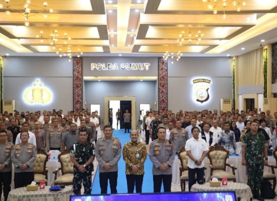 Jelang Idul Fitri 1447 H, Kapolres Tanjungbalai Hadiri Rakor Lintas Sektoral Polda Sumut