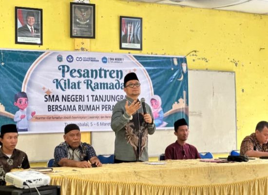 Wakil Wali Kota Muhammad Fadly Abdina Hadiri dan Buka Pesantren Kilat Ramadhan 1447H di SMAN 1 Kota Tanjungbalai