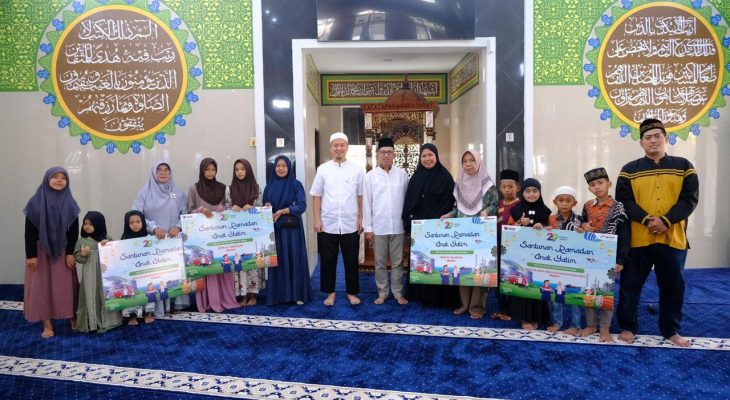 Peringati Nuzulul Qur’an dan HUT ke-29, Pertamina Patra Niaga Sumbagut Santuni Anak Yatim