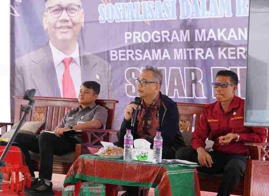 Sihar Sitorus Tekankan Pentingnya Pengawasan Program Makan Bergizi Gratis di Toba