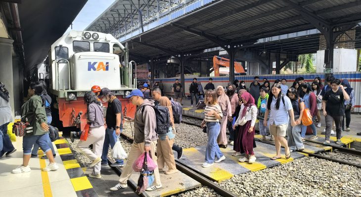 11 Ribu Penumpang Tiba di Stasiun Medan Selama Tiga Hari Arus Balik