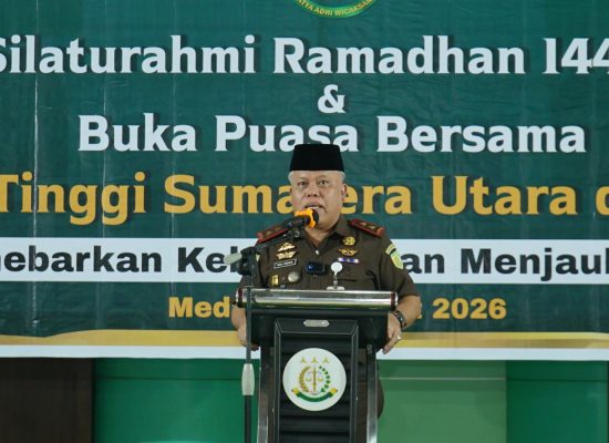 Silaturahmi Ramadan Kejati Sumut dan Wartawan, Harli Siregar: Media dan Kejaksaan Harus Bersinergi Perangi Hoaks