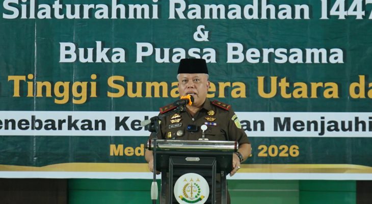 Silaturahmi Ramadan Kejati Sumut dan Wartawan, Harli Siregar: Media dan Kejaksaan Harus Bersinergi Perangi Hoaks
