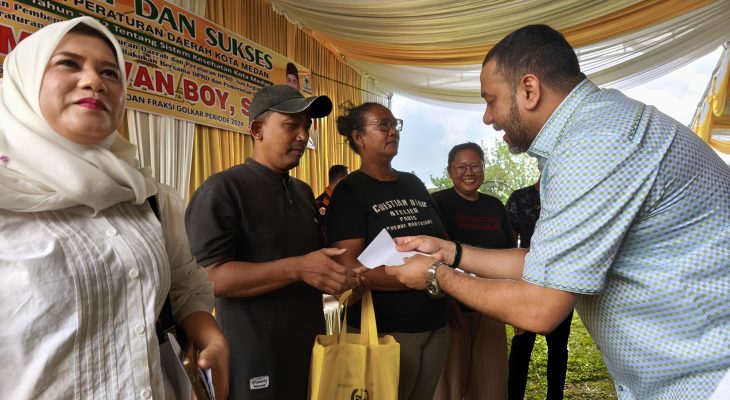 Rommy Van Boy Pastikan Akses Kesehatan Warga Medan