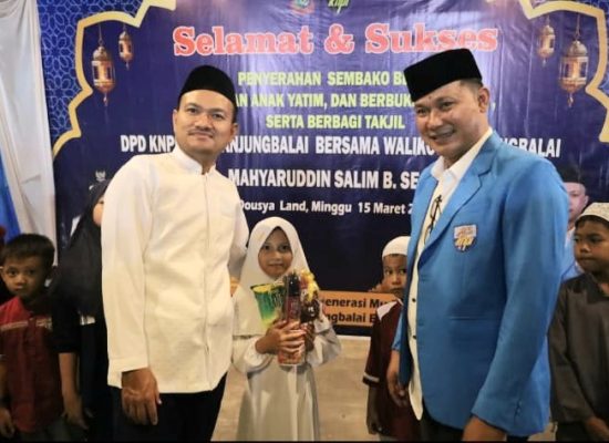 Wali Kota Tanjungbalai Hadiri Buka Puasa DPD KNPI