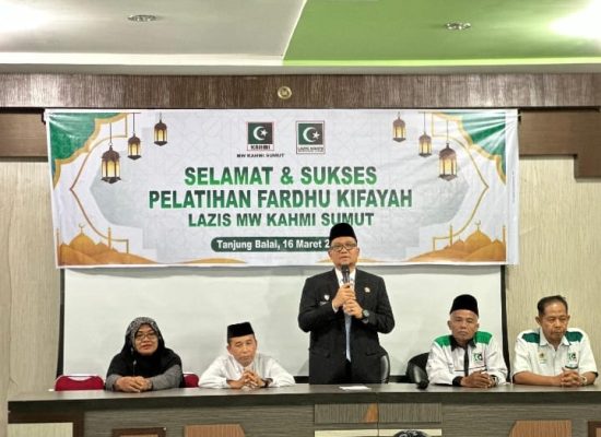 Wakil Wali Kota Buka Pelatihan Fardhu Kifayah Lazis MW KAHMI Sumut