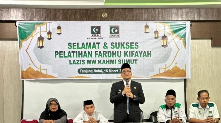 Wakil Wali Kota Buka Pelatihan Fardhu Kifayah Lazis MW KAHMI Sumut
