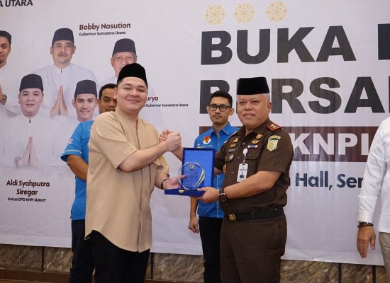Kajatisu Hadiri Buka Puasa Bersama KNPI Sumut, Perkuat Sinergi Pemberantasan Korupsi