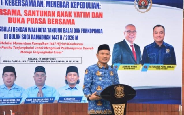 Buka Puasa Bersama PWI Tanjungbalai, Wali Kota: Momentum Pererat Silaturahmi dan Solidaritas Insan Pers