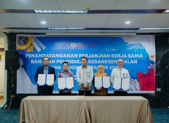 Bank Indonesia Sumut dan 8 Perguruan Tinggi Teken Kerja Sama Pendidikan Kebanksentralan