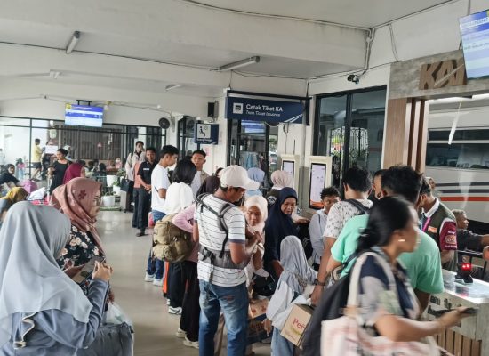 Penumpang KA di Sumut Melonjak saat Arus Balik, Lampaui Puncak Mudik Lebaran 2026