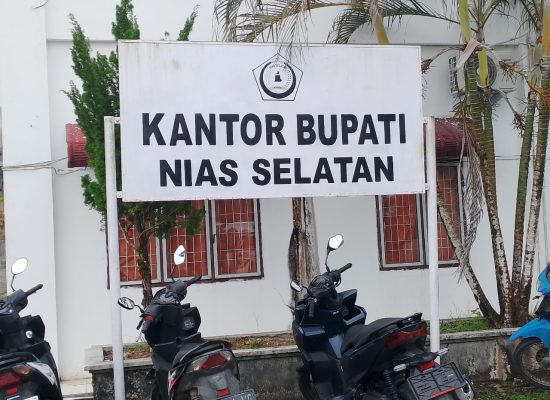 Pekerjaan Penimbunan Halaman Kantor Sekretariat Nias Selatan Telah Terlaksana, Tanpa Temuan BPK RI