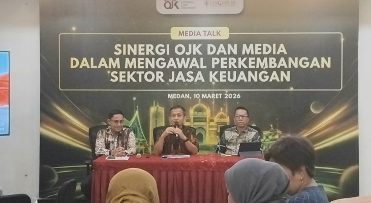 OJK: Industri Jasa Keuangan Sumut Tetap Stabil, Kredit Tumbuh 4,13 Persen