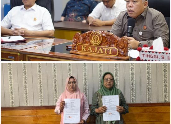 Kajati Sumut Hentikan Perkara Dua Guru SD di Binjai Lewat Restorative Justice
