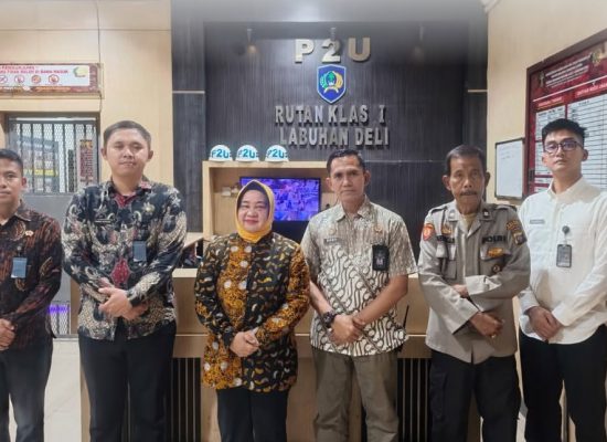 Dirkeswat Tinjau Layanan Kesehatan dan Dapur Rutan Labuhan Deli, Tekankan Peningkatan Pelayanan Warga Binaan