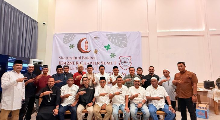 Rajut Ukhuwah di Bulan Penuh Berkah, ID42NER Chapter Sumut Gelar Bukber Ramadan 1447 H