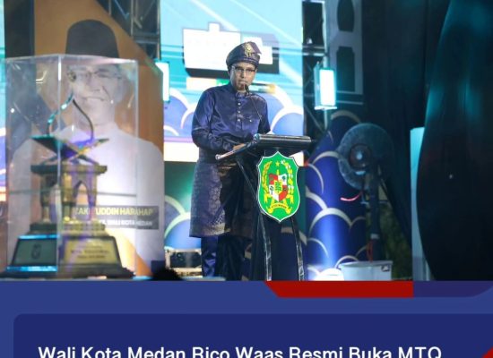 Wali Kota Medan Buka MTQ ke-59, Tekankan Pengamalan Nilai Al-Qur’an