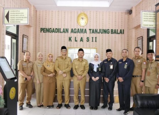 Silaturahmi Idul Fitri, Wali Kota Tanjungbalai Kunjungi Kantor Pengadilan Agama