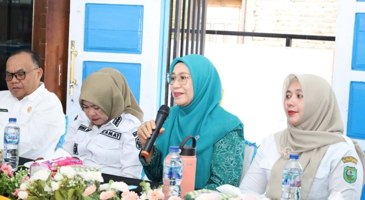 Ketua TP PKK Madina Kunjungi Desa Binaan Hatinya PKK dan UP2K