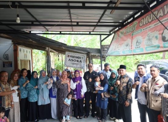 Wakil Wali Kota Tanjungbalai Pantau Pelaksanaan Program MBG di Posyandu Asoka Kelurahan Sei Raja