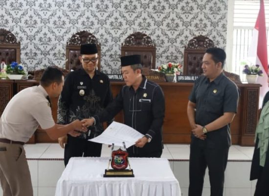 Wakil Wali Kota Tanjungbalai Hadiri Rapat Paripurna Persetujuan Hibah Tanah untuk Badan Karantina Indonesia
