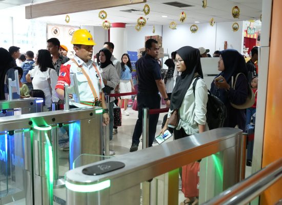 36.714 Penumpang Gunakan Face Recognition Boarding Gate di Sumut Selama Triwulan I 2026