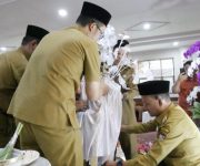 Pemko Tanjungbalai Gelar Tepung Tawar dan Doa Bersama, Berangkatkan Wali Kota Mahyaruddin Salim Tunaikan Ibadah Haji