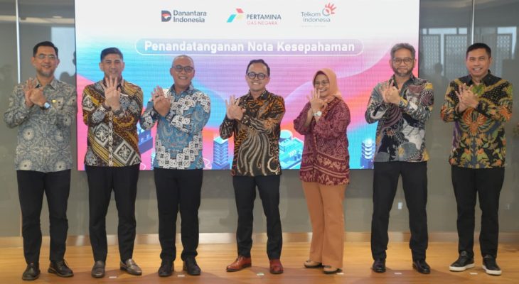 Kolaborasi Telkom dan PGN Dorong Data Center Ramah Lingkungan Berbasis Energi Rendah Karbon