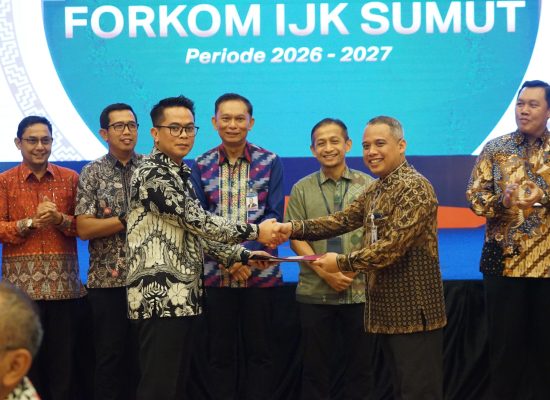 Dirut Bank Sumut Heru Mardiansyah Pimpin Forkom IJK Sumut 2026–2027